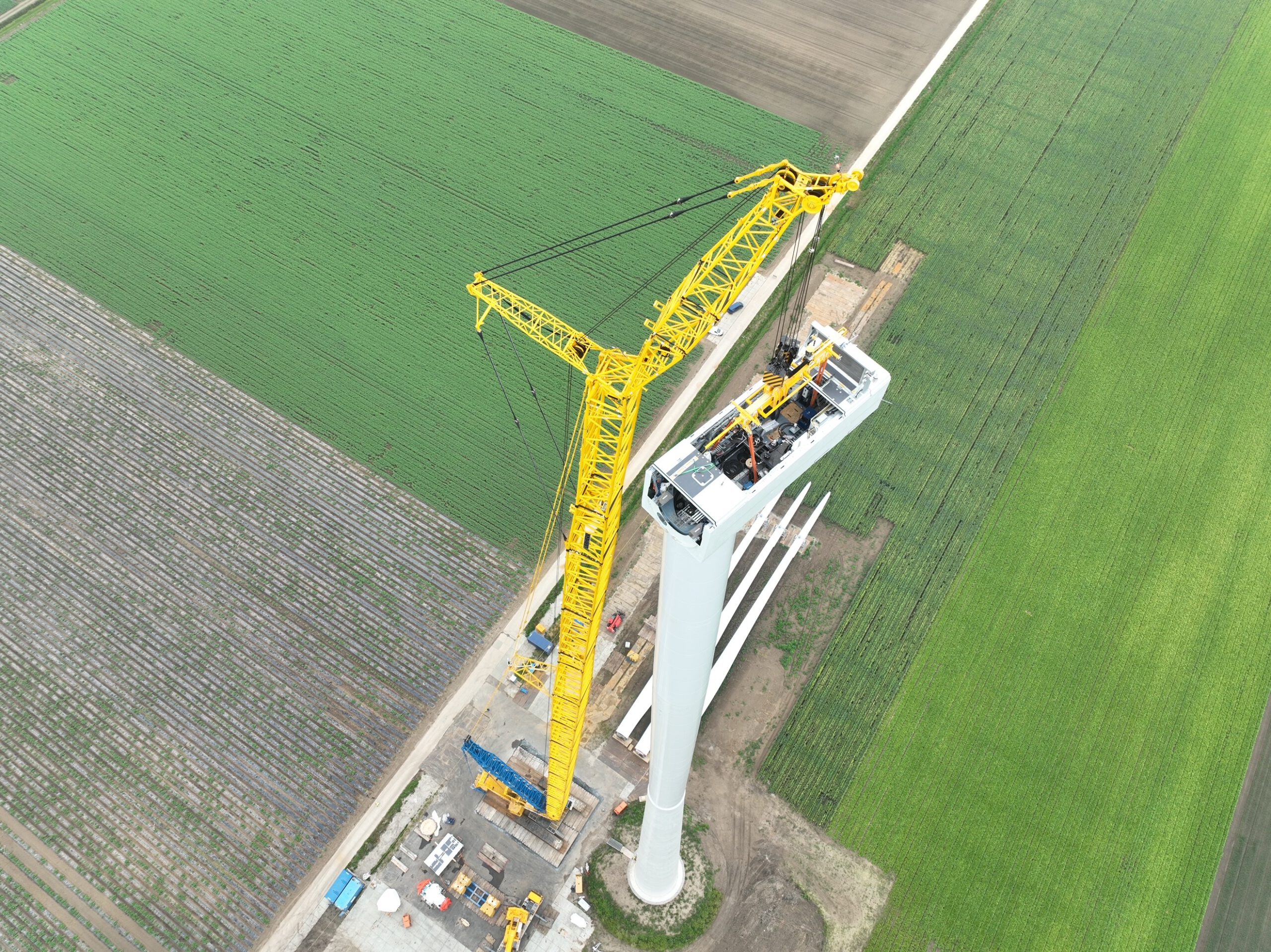 Constructie tweede windturbine